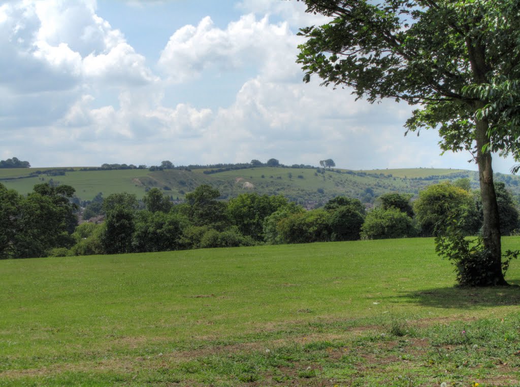 Blows Down view from Lewsey Farm by Arnand