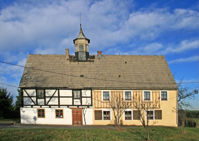 Huthaus der Silbererzgrube Alte Hoffnung Gottes Erbstolln by Jens Kugler [Kleinvoigtsberg]