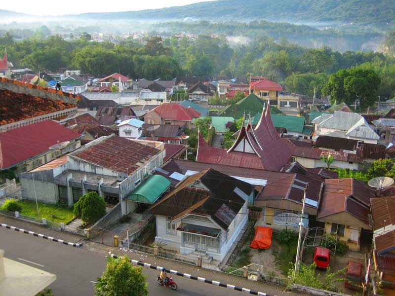 View of Bukittinggi by ikung adiwar