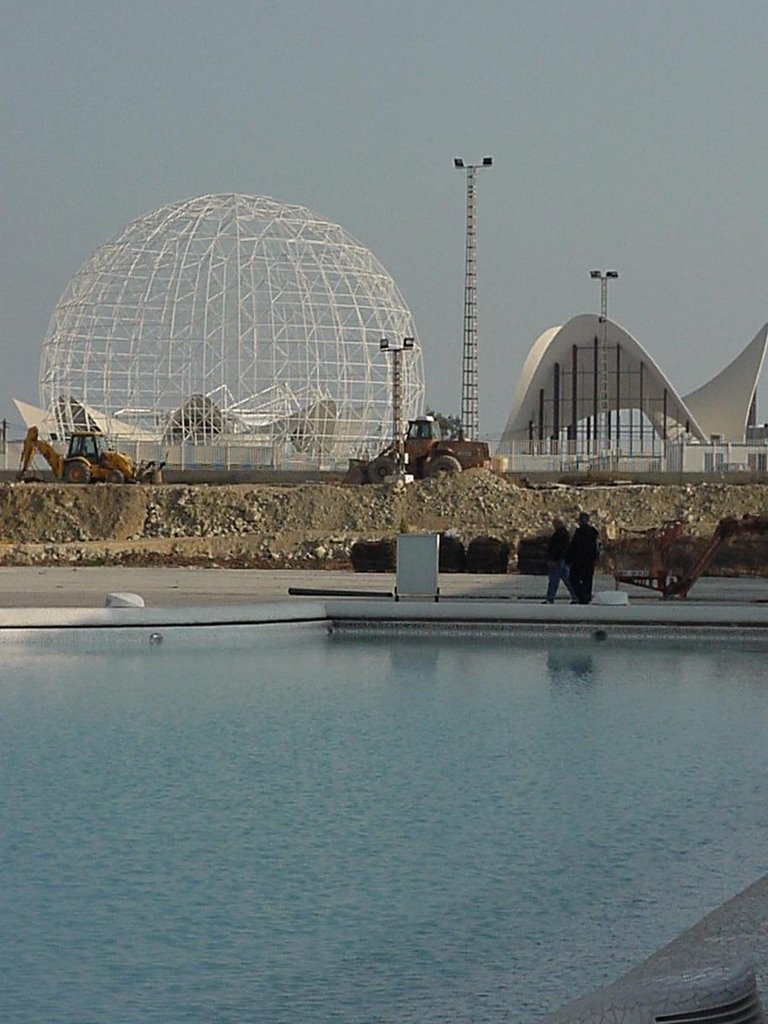 FMM Oceanografic en construció Valencia by fernanmm