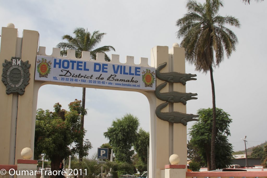 Hotel de Ville Bamako -Les 3 caimans by Tbarou