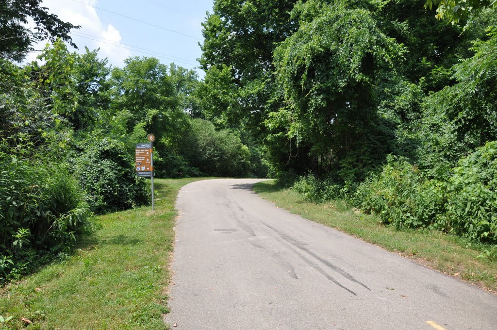 Eastwood Park Exit to Mad River Bike Trail by Pittenger