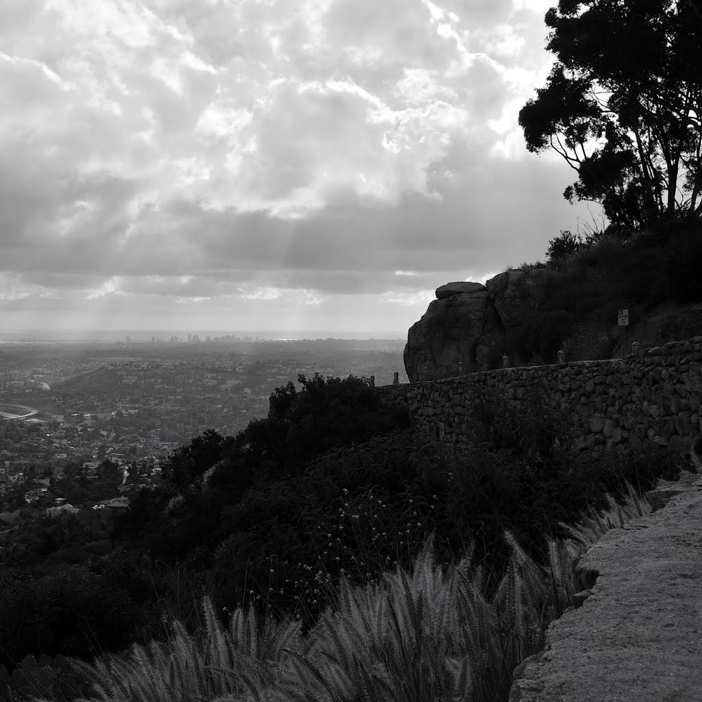 San Diego Stormy Afternoon from Mt. Helix by mark167