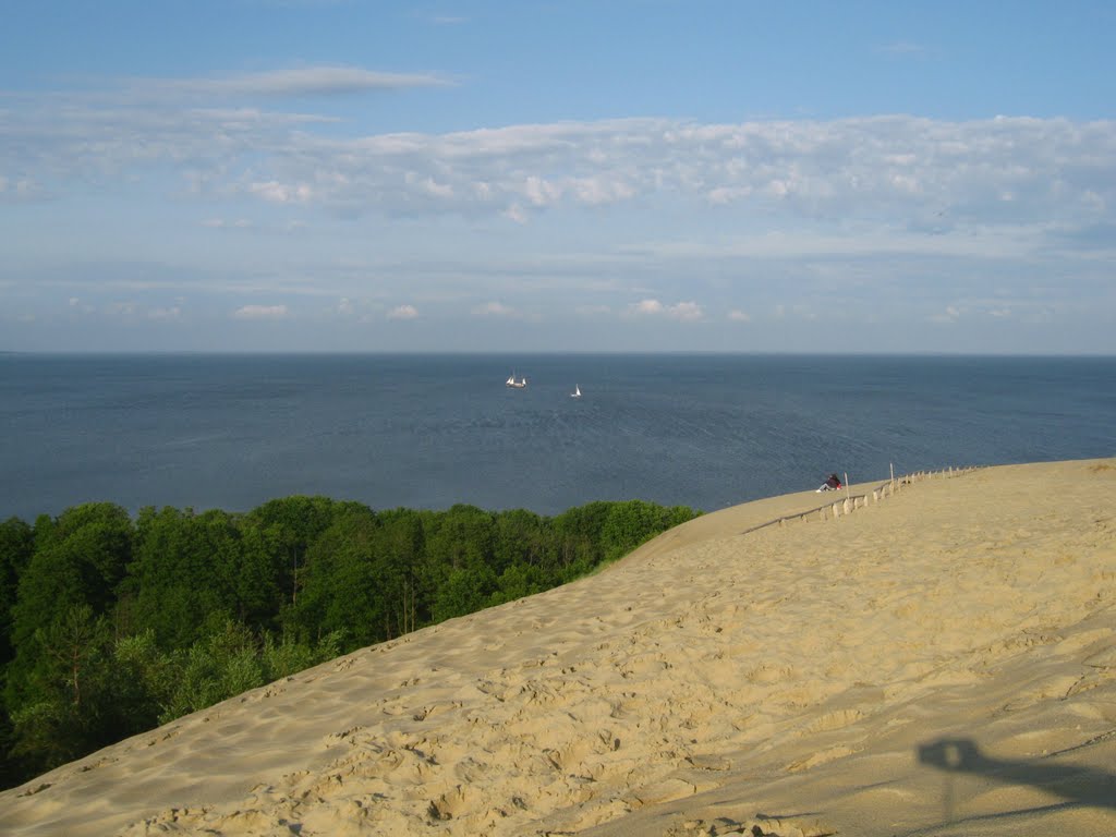 Parnidis dune in Nida by Virgis