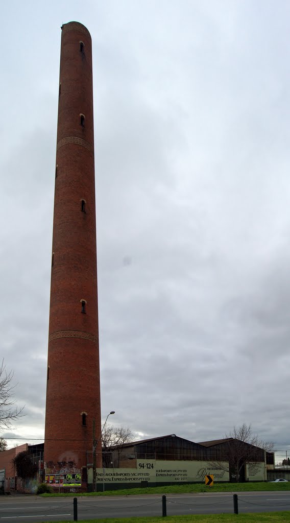 Shot Tower (2011). Built in 1882, this 160 metre high brick tower is probably the tallest shot tower in Australia by Muzza from McCrae