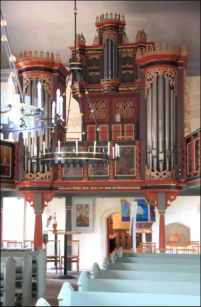 Sandstedt: Orgel der Kirche by © Dennis Wubs