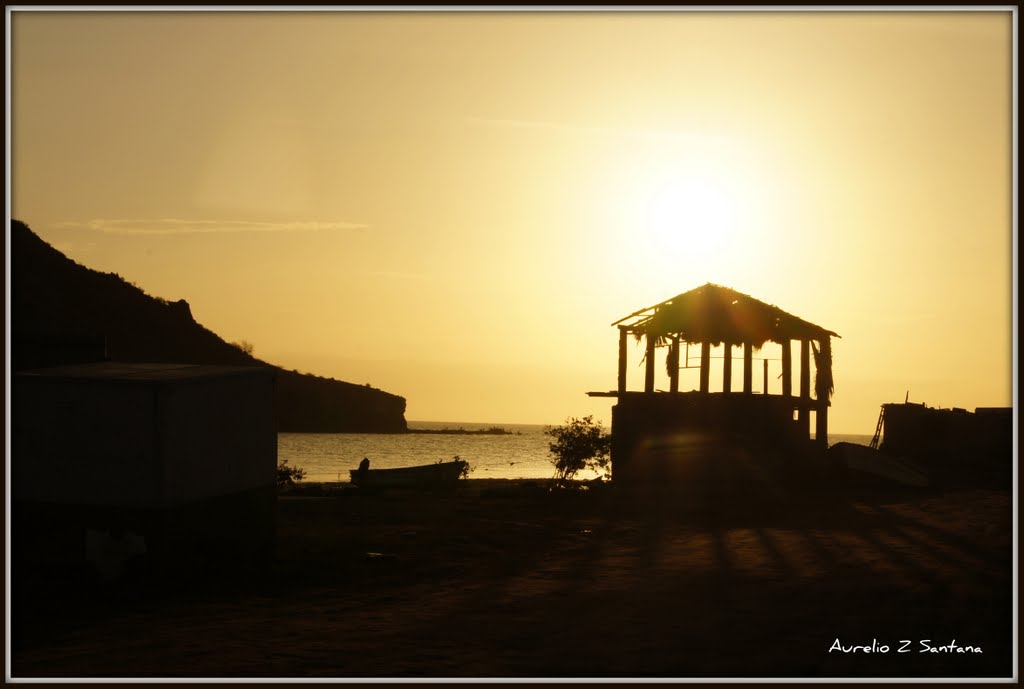 Kiosco al amanecer, Mulege BCS by Aurelio Z Santana