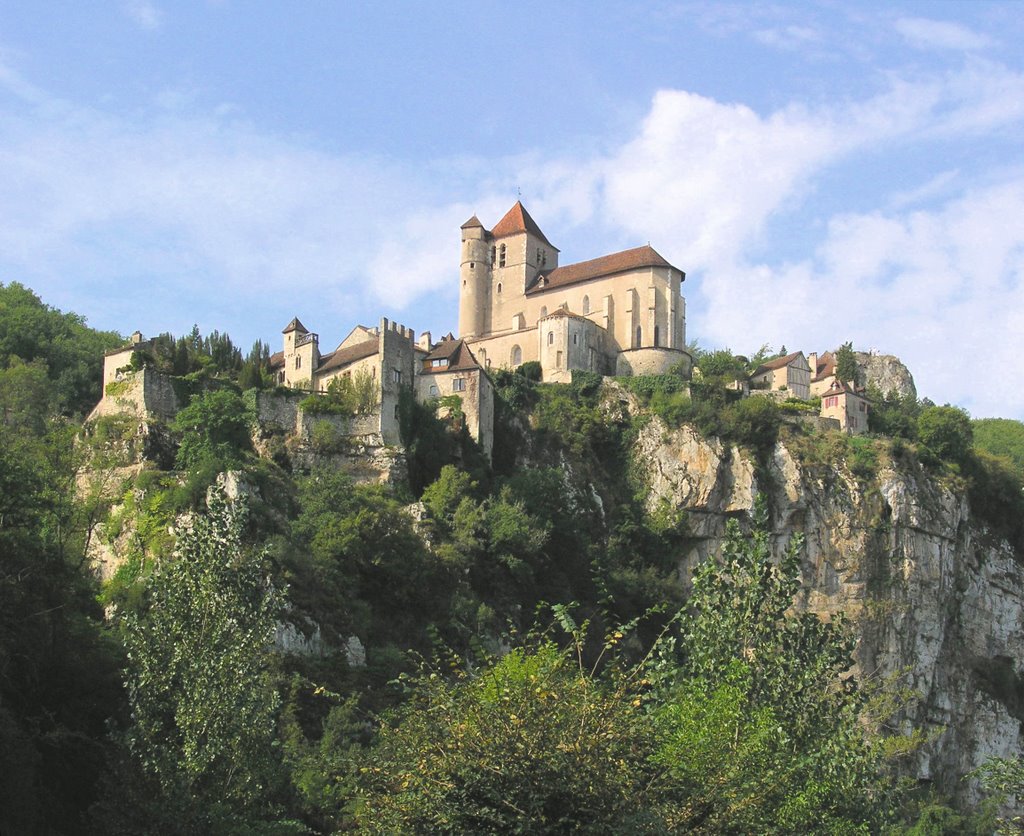 St Cirq Lapopie, le village. by mady77