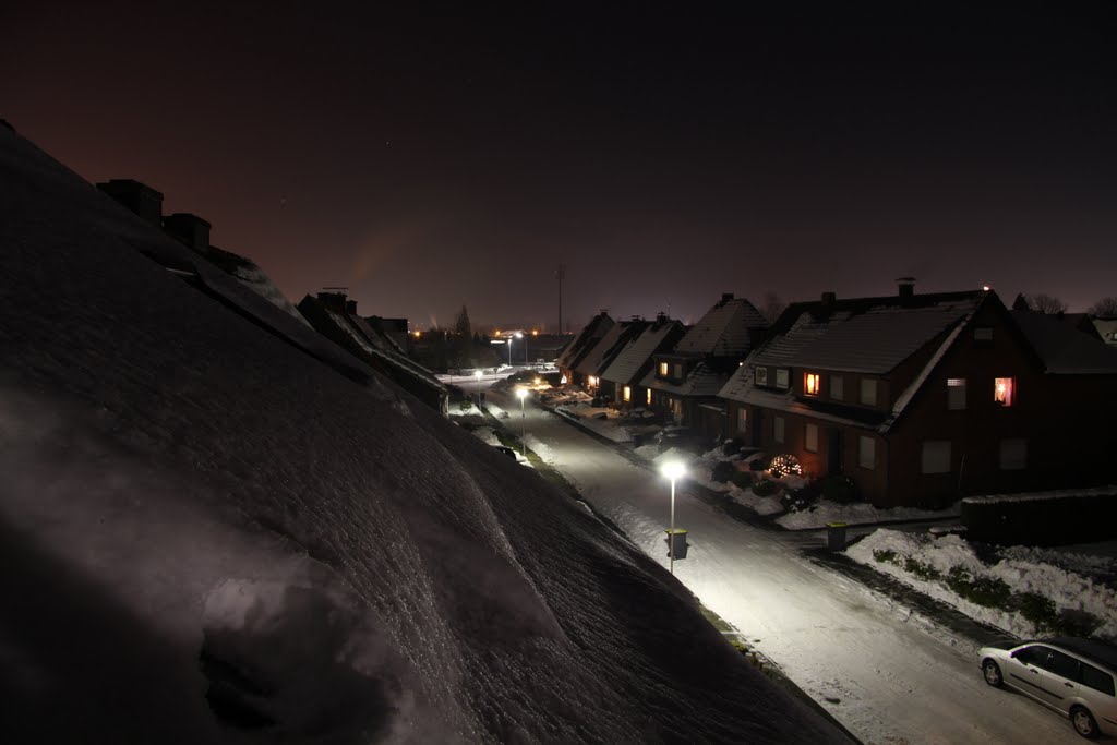 Droste-Hülshoff-Weg im Schnee by Stehrbert