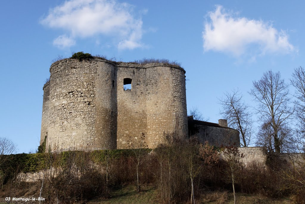 03 Montaigu-le-Blin - Château by H. Rebours