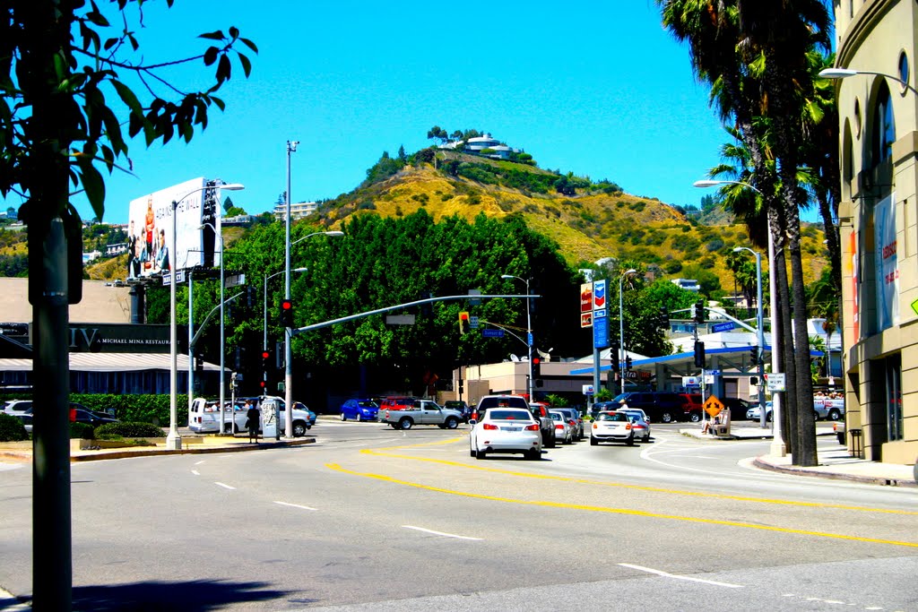 Crescent Heights and Sunset Blvd., West Hollywood, CA by MICHAEL  JIROCH  &  www.michaeljiroch.com