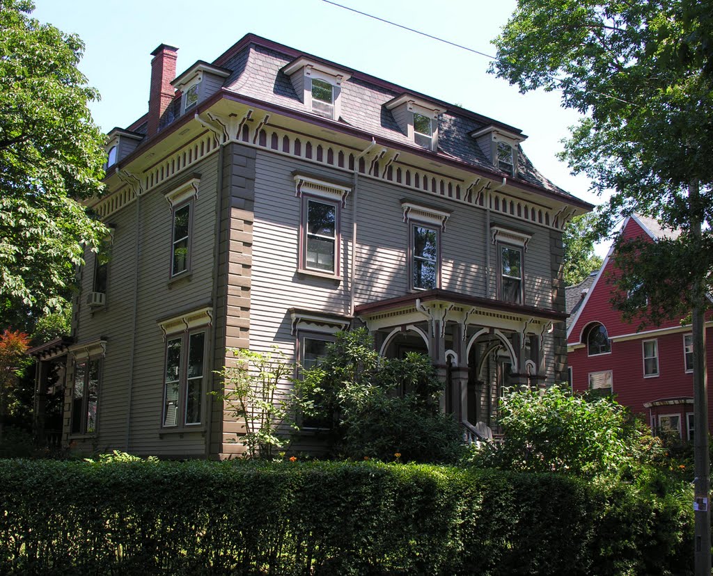 Jamaica Plain, Second Empire Style, 1860s-1870s by David Coviello