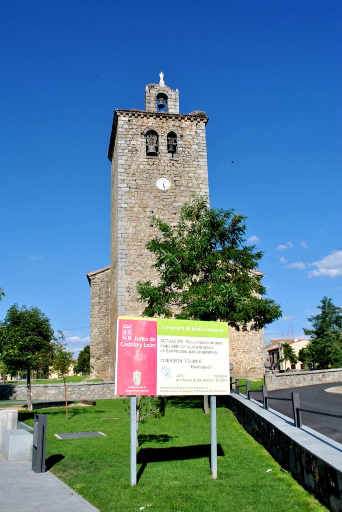 Iglesia de San Nicolas (Navas de San Antonio) Segovia by José Ant. L.V.