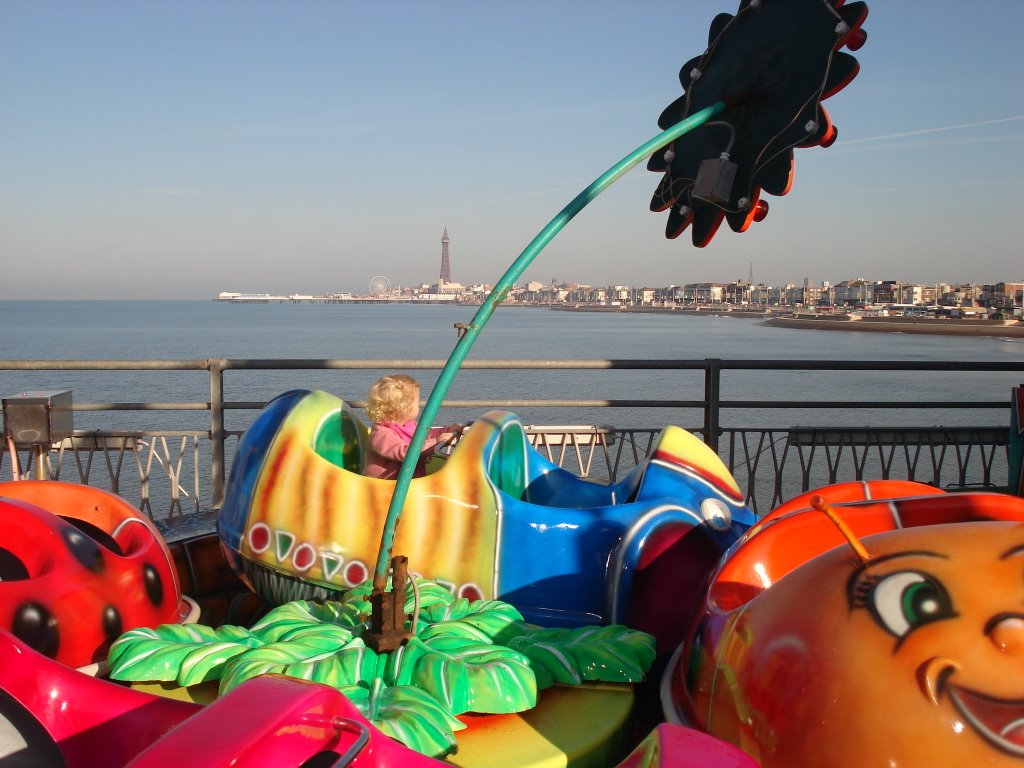 Blackpool from South Pier by jim9582