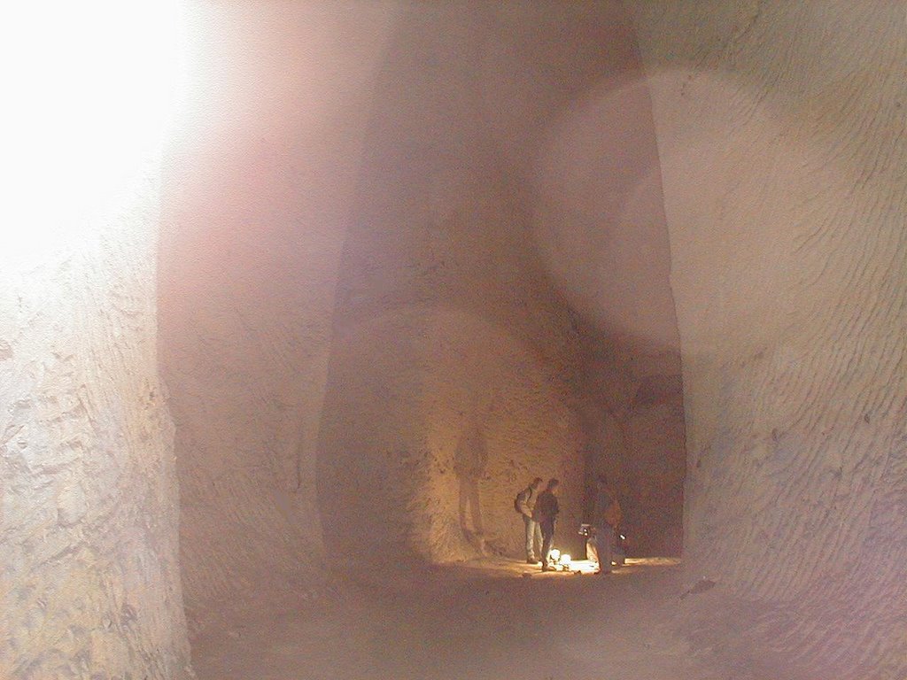 Mystic Caestert Limestone Cave by kees van hooijdonk