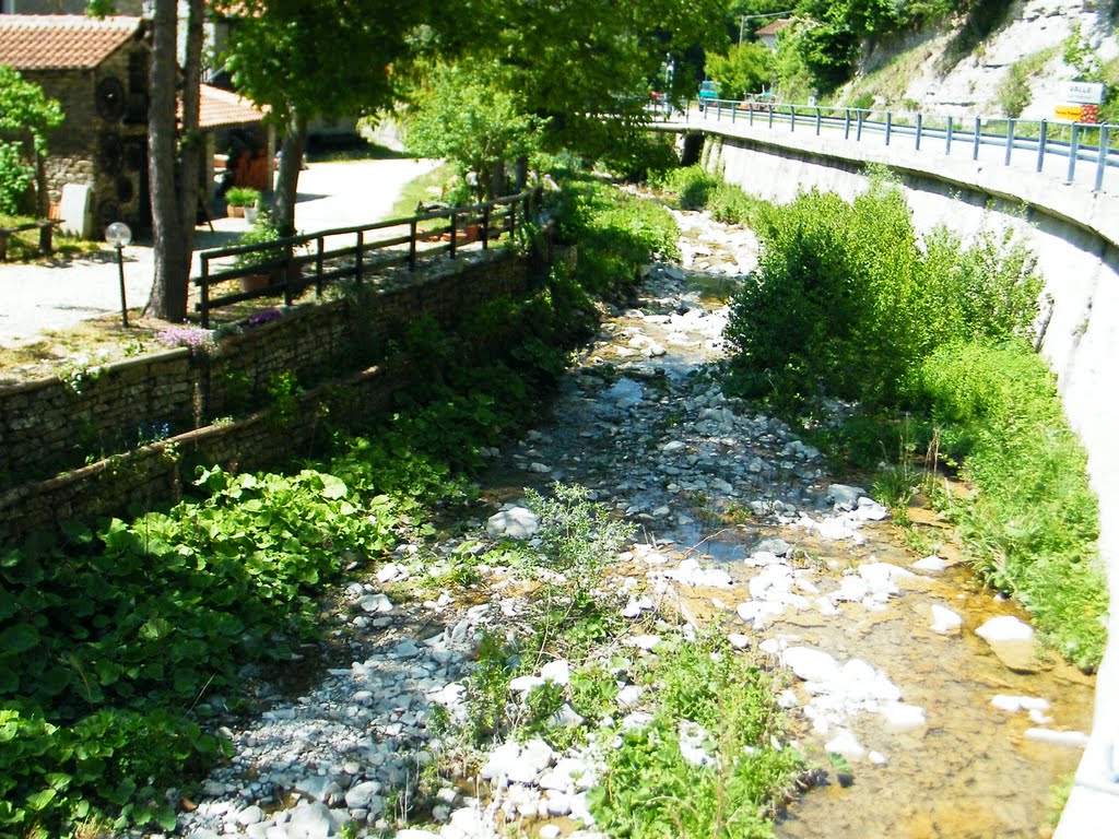 Torrente Uzzone da Case Soprane, Frazione Valle. by crive1980