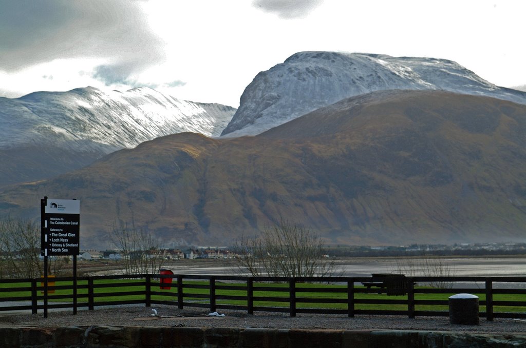 Ben Nevis from Corpach, Highlands, Scotland by maharg