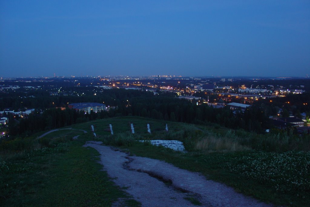 View from Täyttömäki-hill by Timo Pakkala