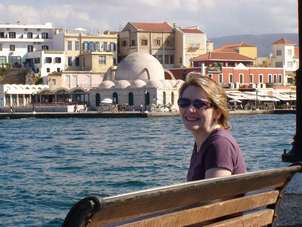 Hania Harbor, Crete by frankbeaven