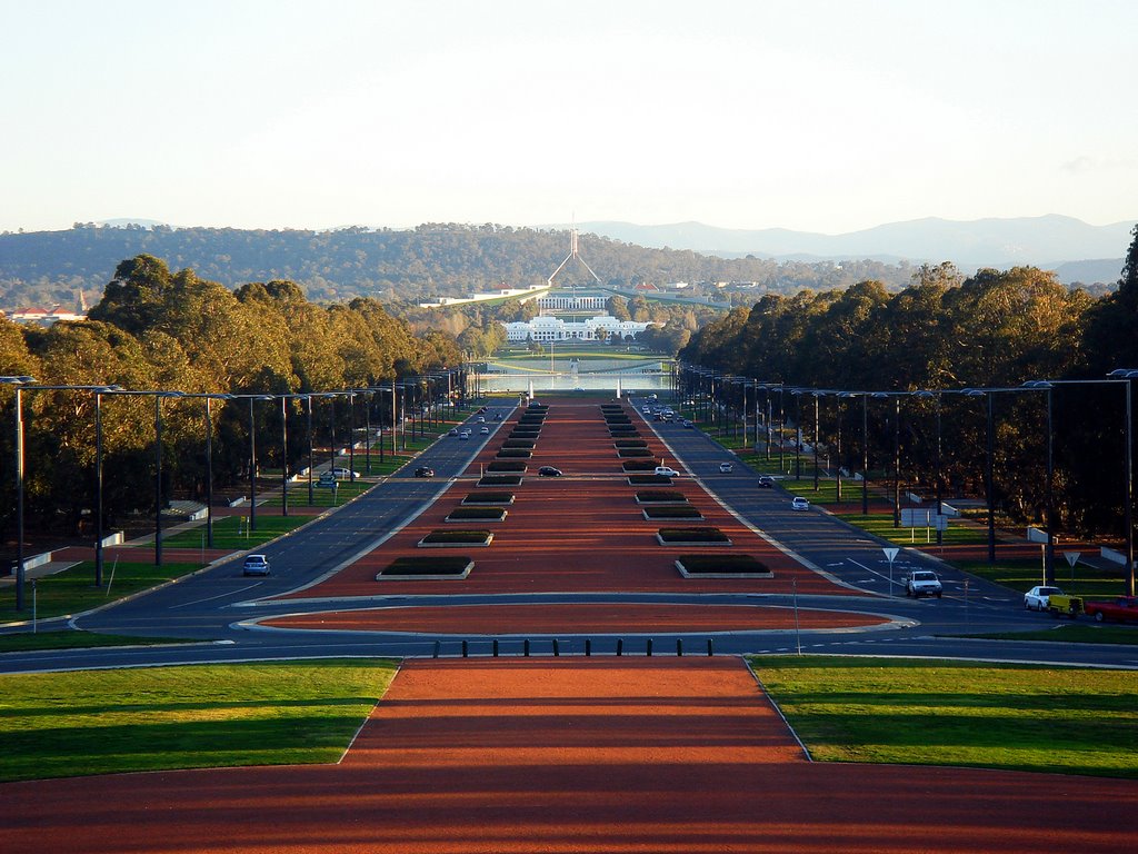 Parliament House, Canberra, ACT. by justinmytravels