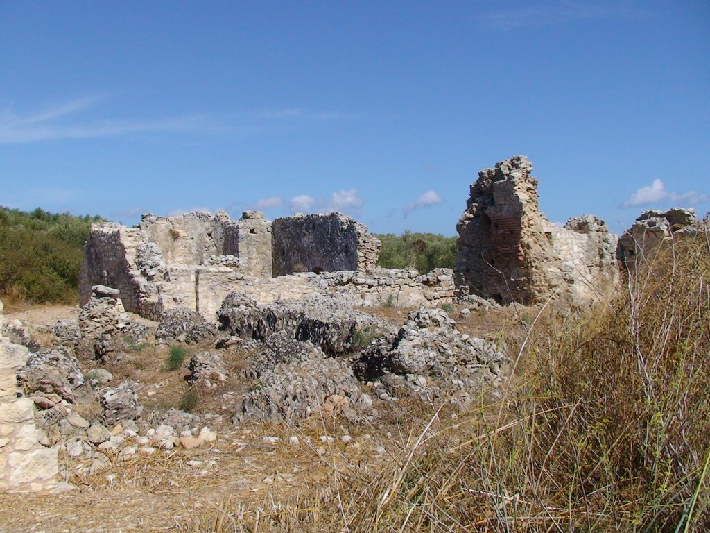 Ancient Aptera Roman Ruins by frankbeaven