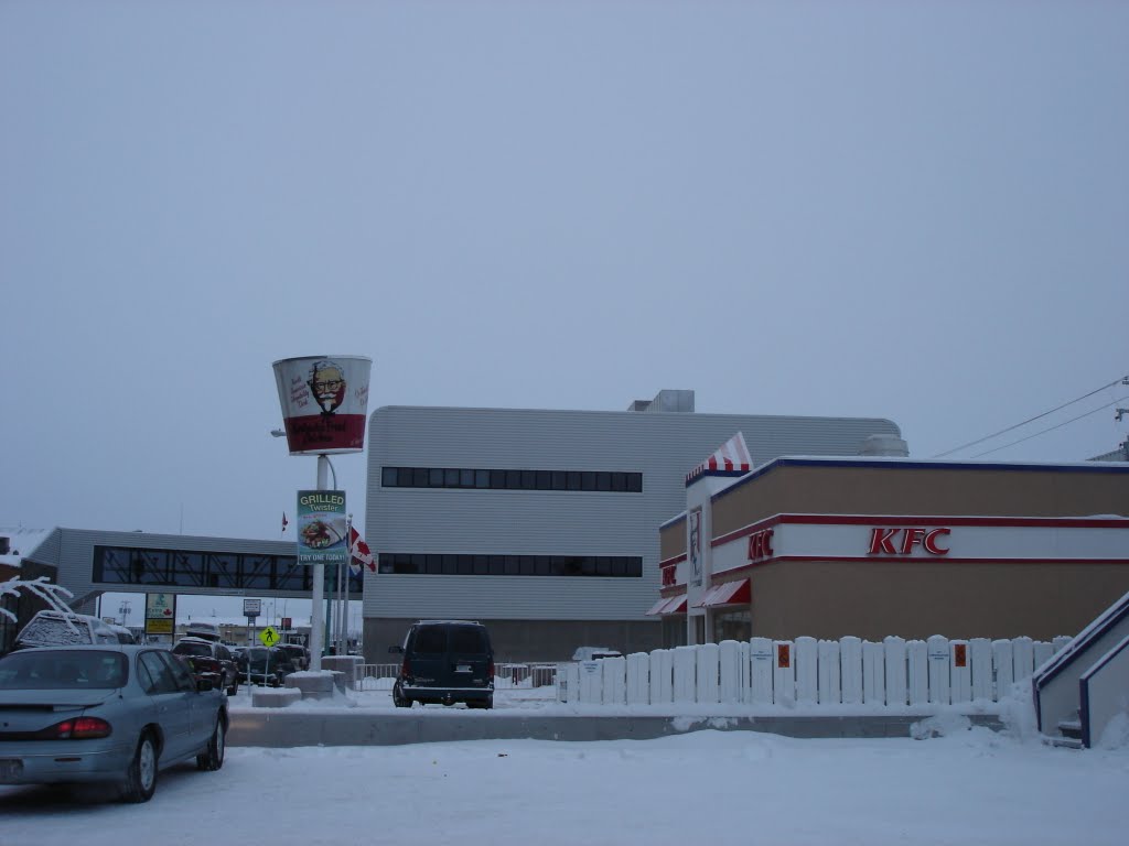 The northernmost Kentucky Fried Chicken in CA（Yellowknife) by Motofumi