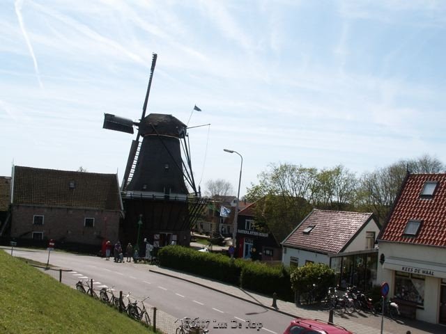 Texel Windmill by Luc De Rop