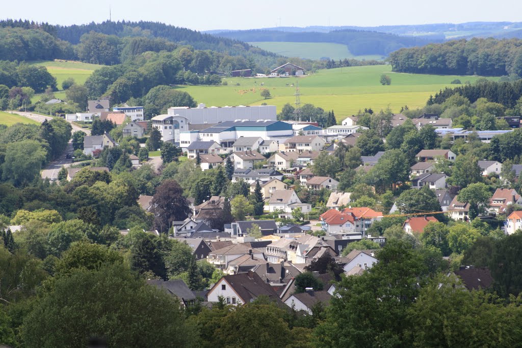 Meinerzhagen, Blick richtung Stadtmitte by Dr.Cream