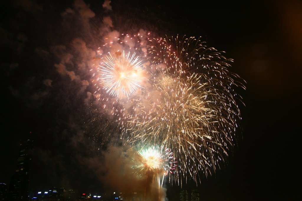 Seoul Fireworks Festival October 2007 by evilbish