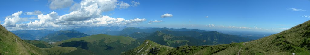 Panorama dal Monte Generoso by Olivier Vuigner