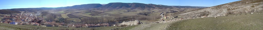 Panorámica desde el castillo de Fortanete (Teruel) by lpfillol