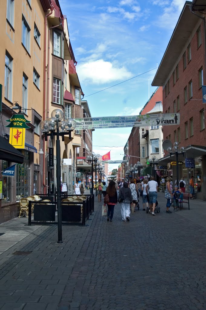 Ostersund shopping street by Jamabo