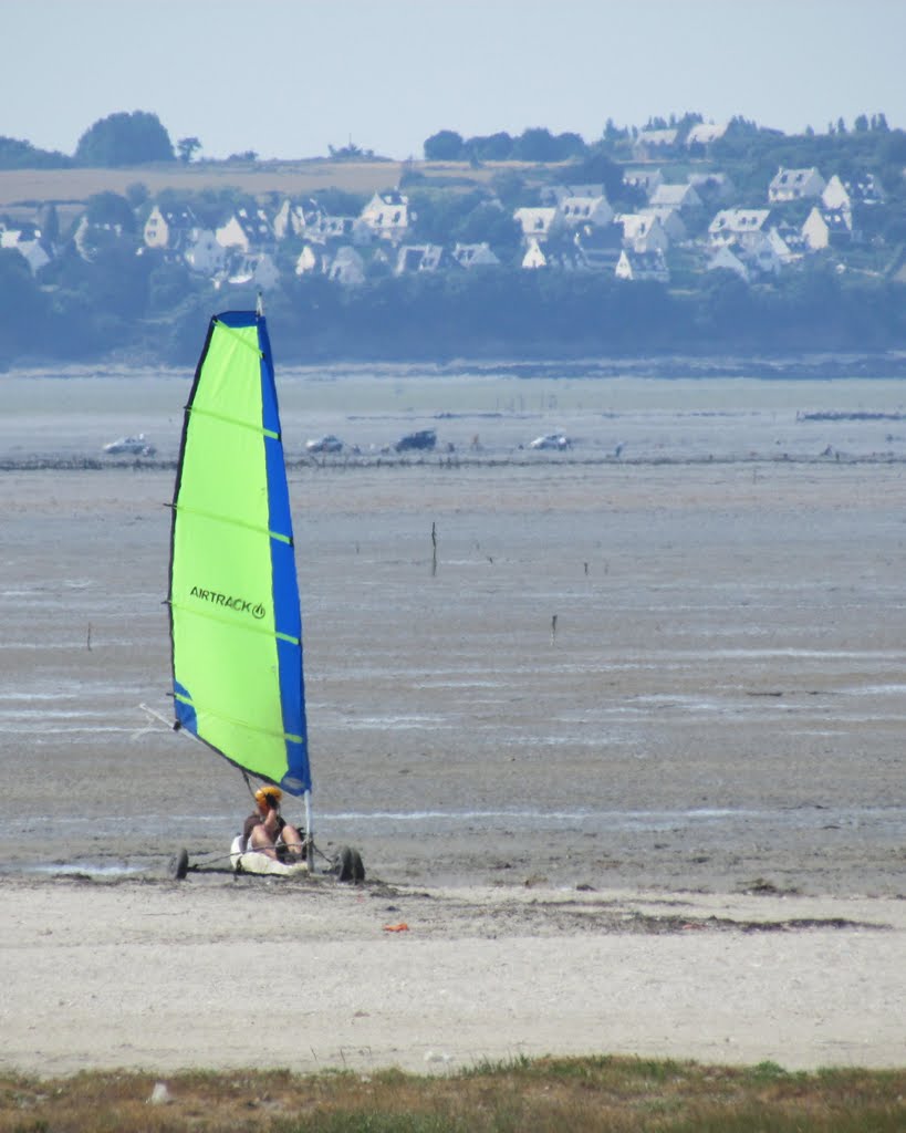 Char à voile à Hirel ©A.Cocherie by Haute Bretagne