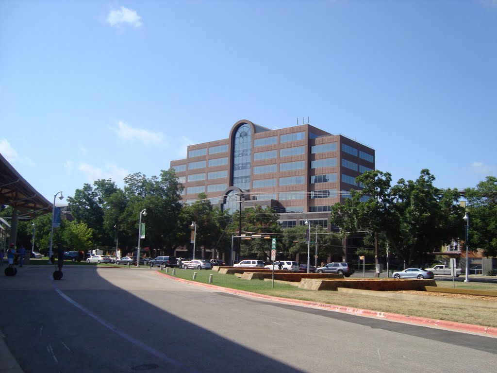 Barton Spring Rd. view from the Palmer Auditorium by 3817veterans