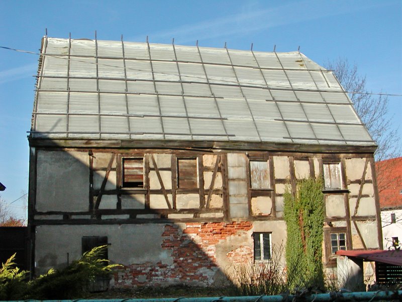 Pferdegöpeltreibehaus später Huthaus der Grube / Segen Gottes Erbstolln by Jens Kugler [Kleinvoigtsberg]