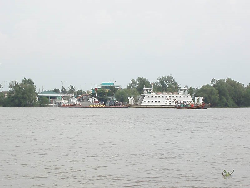 Phà - Mỹ Lợi (bờ Tiền Giang) - Ferry by Vietnam - Paracels