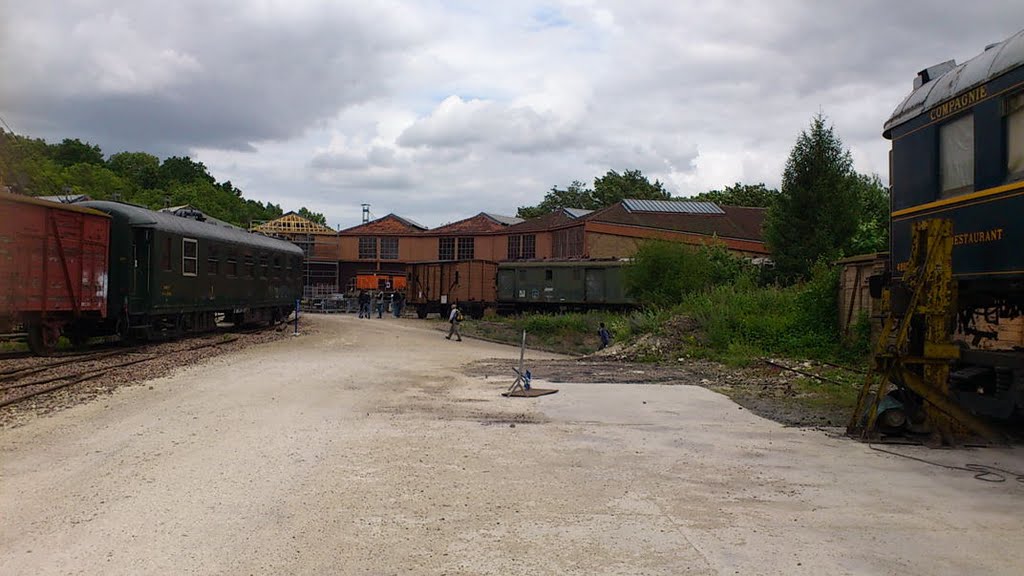 Railway museum Ajecta, Longueville by UFredr