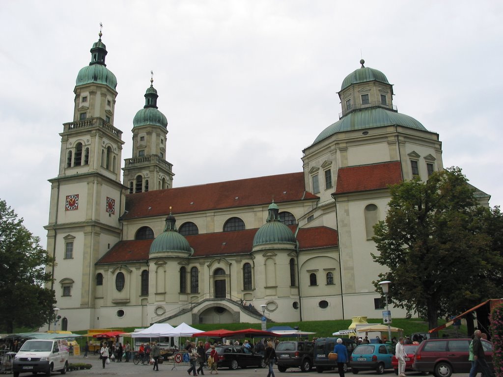 Kempten Church St. Lorenz (outside, south) by beroarklinux