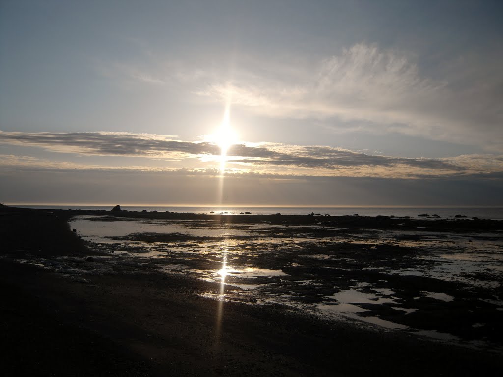 Coucher de soleil à Sainte-Luce by Tatlas