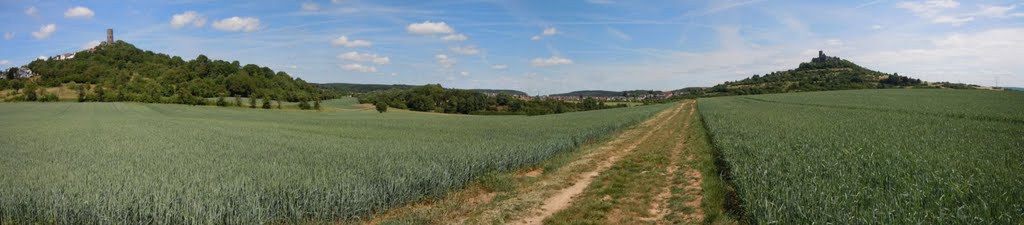 Panorama von Gleiberg und Vetzberg by G.Weisert