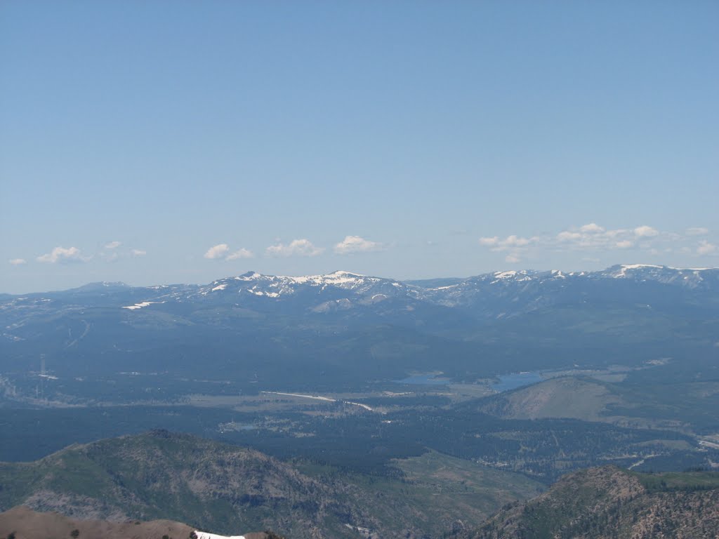 Truckee Area from Mt. Rose by A.T. Burke