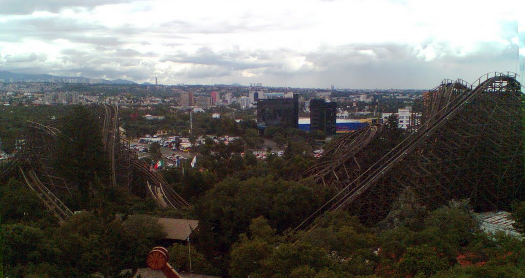 Desde lo alto en Six Flags by JO Cervantes D