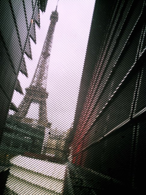 La tour Eiffel, vue du musée des Arts Premiers by chergio