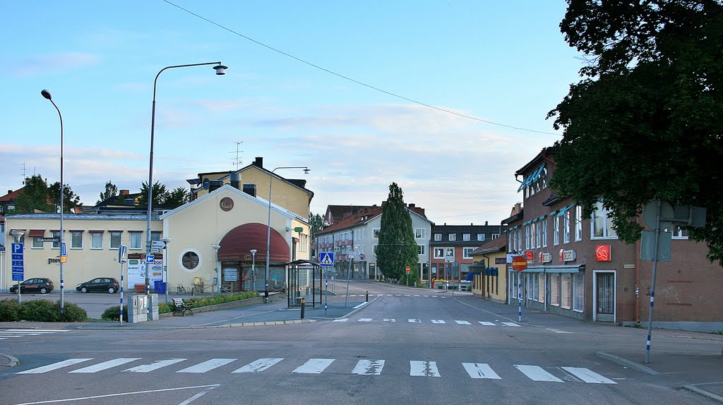 Sunday Morning in Central Hedemora by Lars-Erik Franson