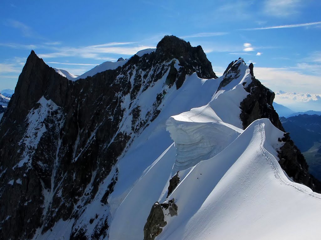 Aiguille, Dent et arètes de Rochefort, plus la "Meringue"? by olivier Dumon