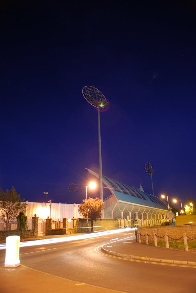 Nottingham, the Nottingham County Cricket Ground by Maciej Szester