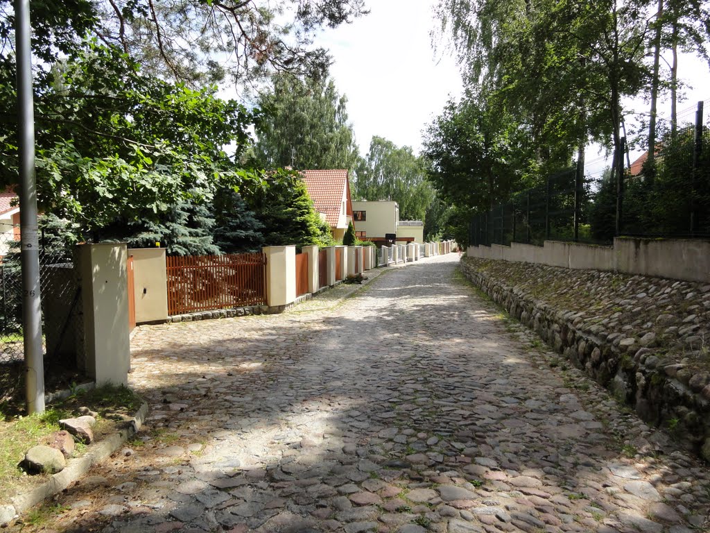 Ulica Żbicza / Żbicza street in Olsztyn by Przemyslaw Slesinski