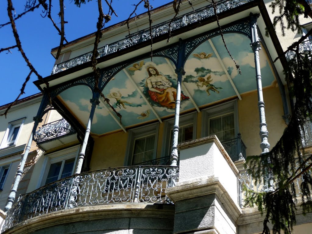 Hotel Reine Victoria, details - St. Moritz Bad - Switzerland by Ilda Casati