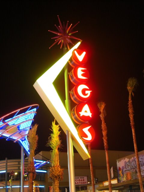 Neon Vegas sign by peteriain