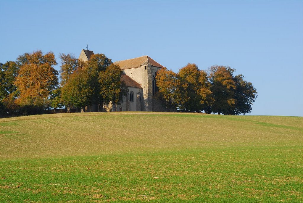 Eglise de Doue by Michel GIGUET